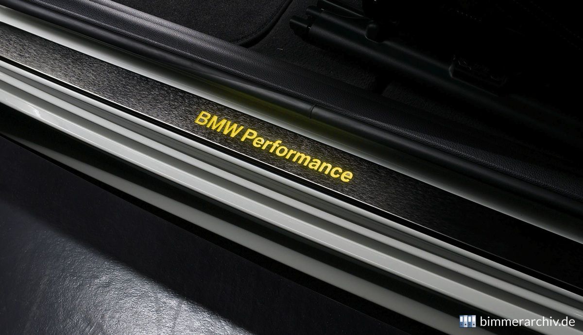 BMW Performance Einstiegsleiste