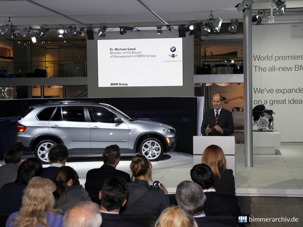 LA Auto Show - Weltpremiere BMW X5 - Dr. Michael Ganal