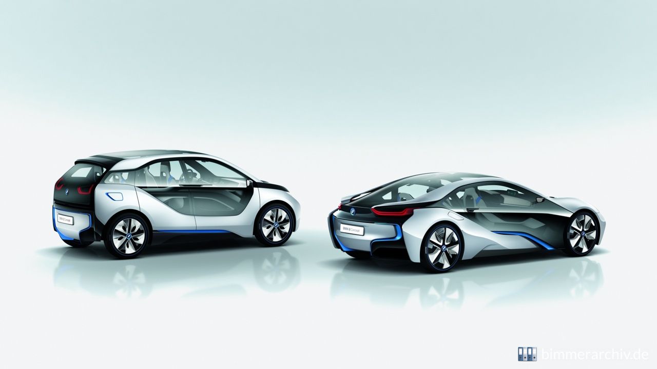 BMW i3 Concept und i8 Concept