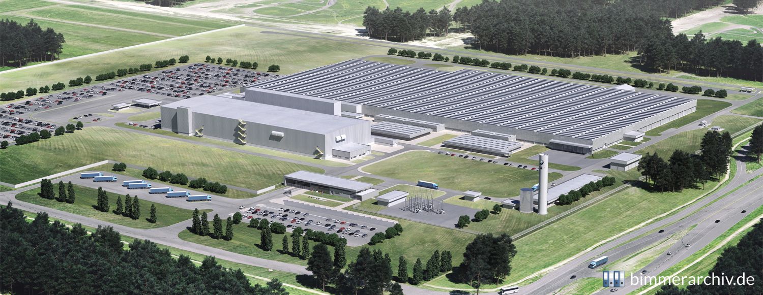 3D Rendering BMW Group Plant Araquari