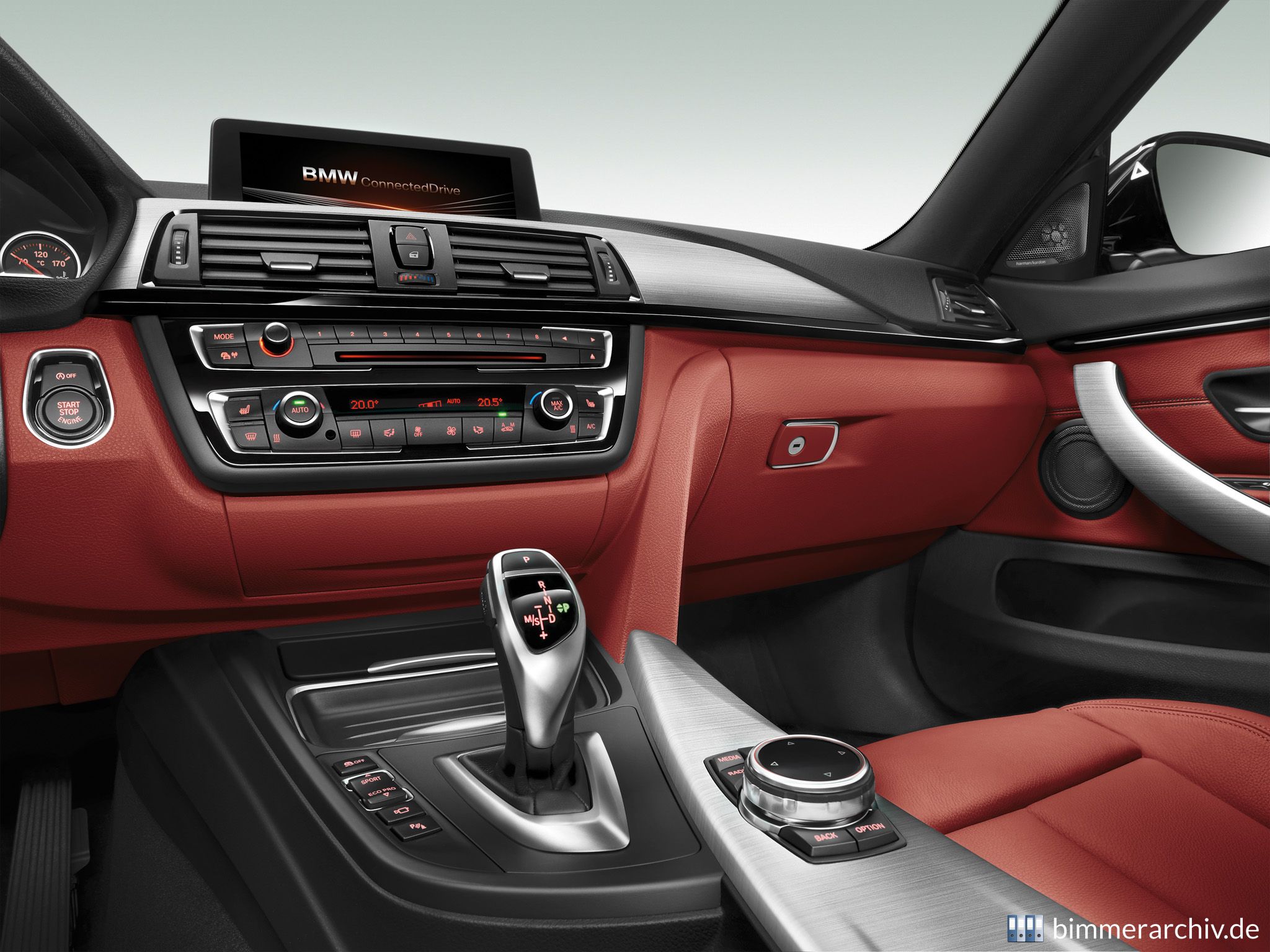 BMW 4 Series Gran Coupé – Coral Red Dakota leather