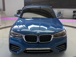 BMW Concept X4 in the BMW Welt