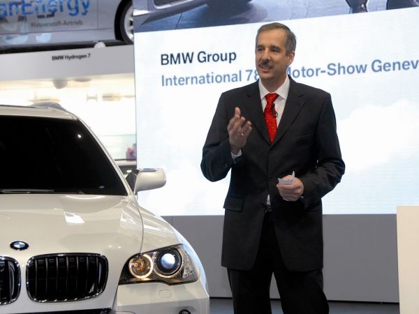 Pressekonferenz BMW Group. Dr. Klaus Draeger, Mitglied des Vorstands der BMW AG, Entwicklung