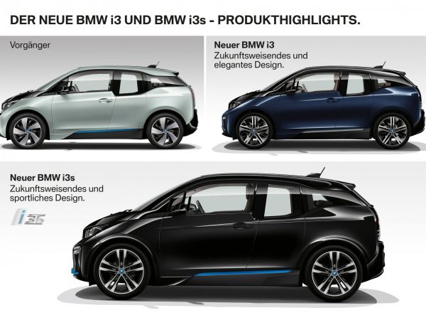 BMW i3 und BMW i3s - Produkt Highlights